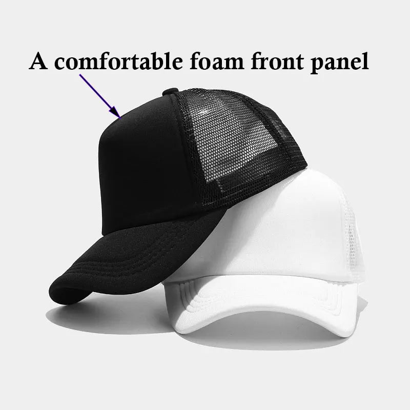 Palestine Arabic Calligraphy Name with Palestinian Flag Map Trucker Cap Adult Outdoor Baseball Caps Hats Unisex Mesh Net Cap