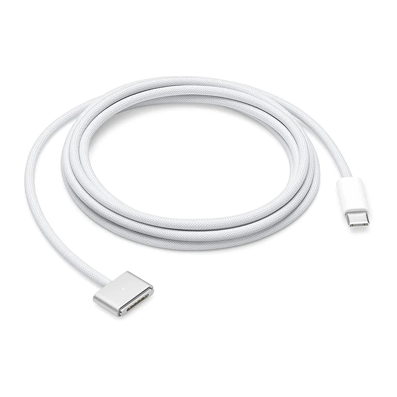 USB C to Magnetic Cable Safe 3 generations Charger Adapter For MacBook Pro Air M1 M2 M3 Pro A2442 A2485 A2681 A2363 67W 30W 140W