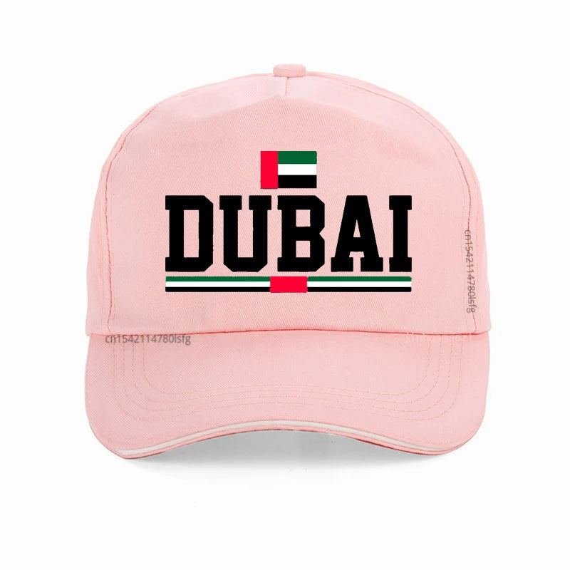Funny Dubai Baseball Cap Summer Style cool Breathable Golf hat men women Adjustable Snapback Hats