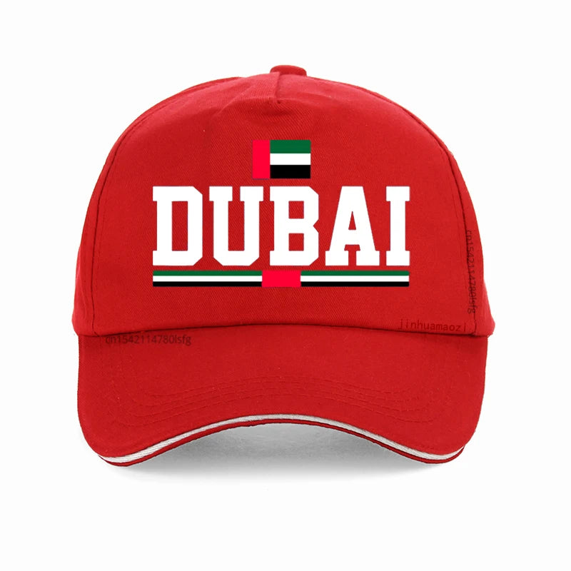 Funny Dubai Baseball Cap Summer Style cool Breathable Golf hat men women Adjustable Snapback Hats