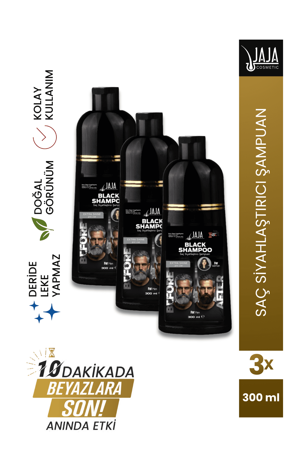 Saç Pigment Şampuanı — 3'lü Set