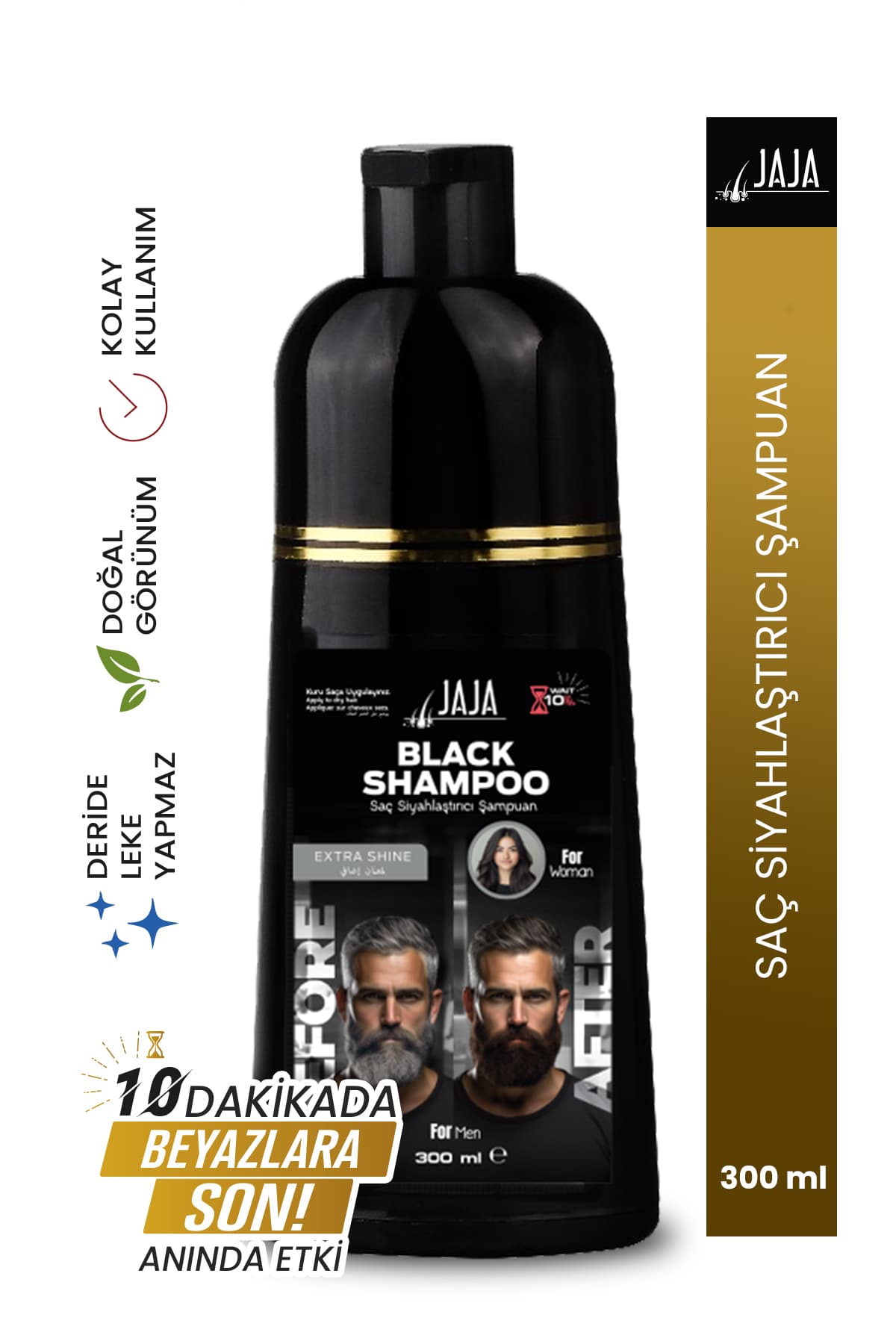 Saç Pigment Şampuanı — Siyah
