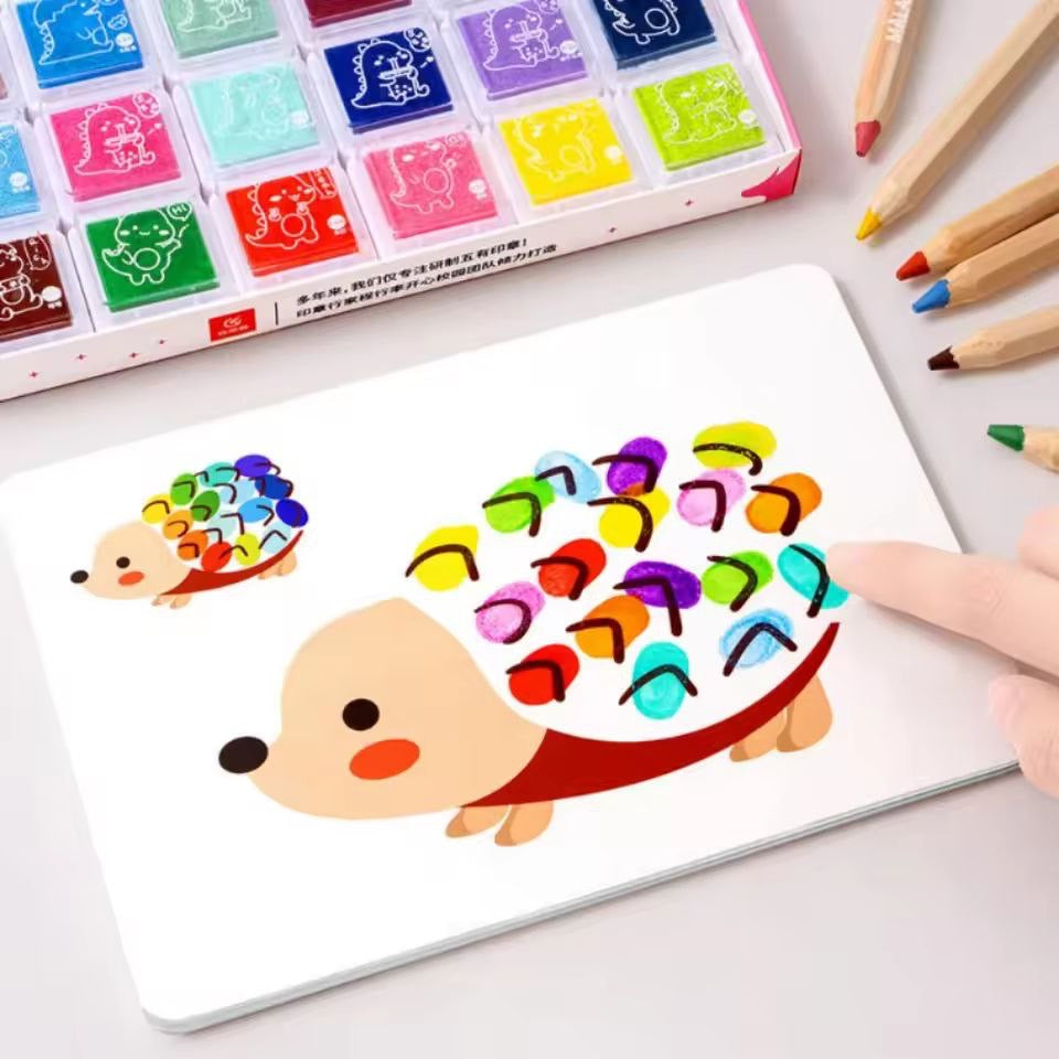 مجموعة التلوين بالأصابع – Finger Paintings 🎨✨