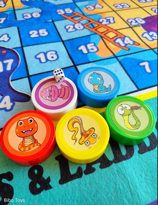 🎲🪜 سجادة السلم والثعبان – متعة التحدي للصغار والكبار! 🐍🎉