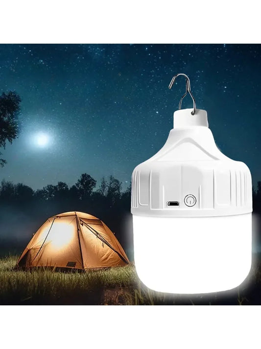 Portable Camping Light USB Rechargeable Led Bulb Emergency Lighting Flashlight Lights Outdoor Picnics Hanging Tent Light